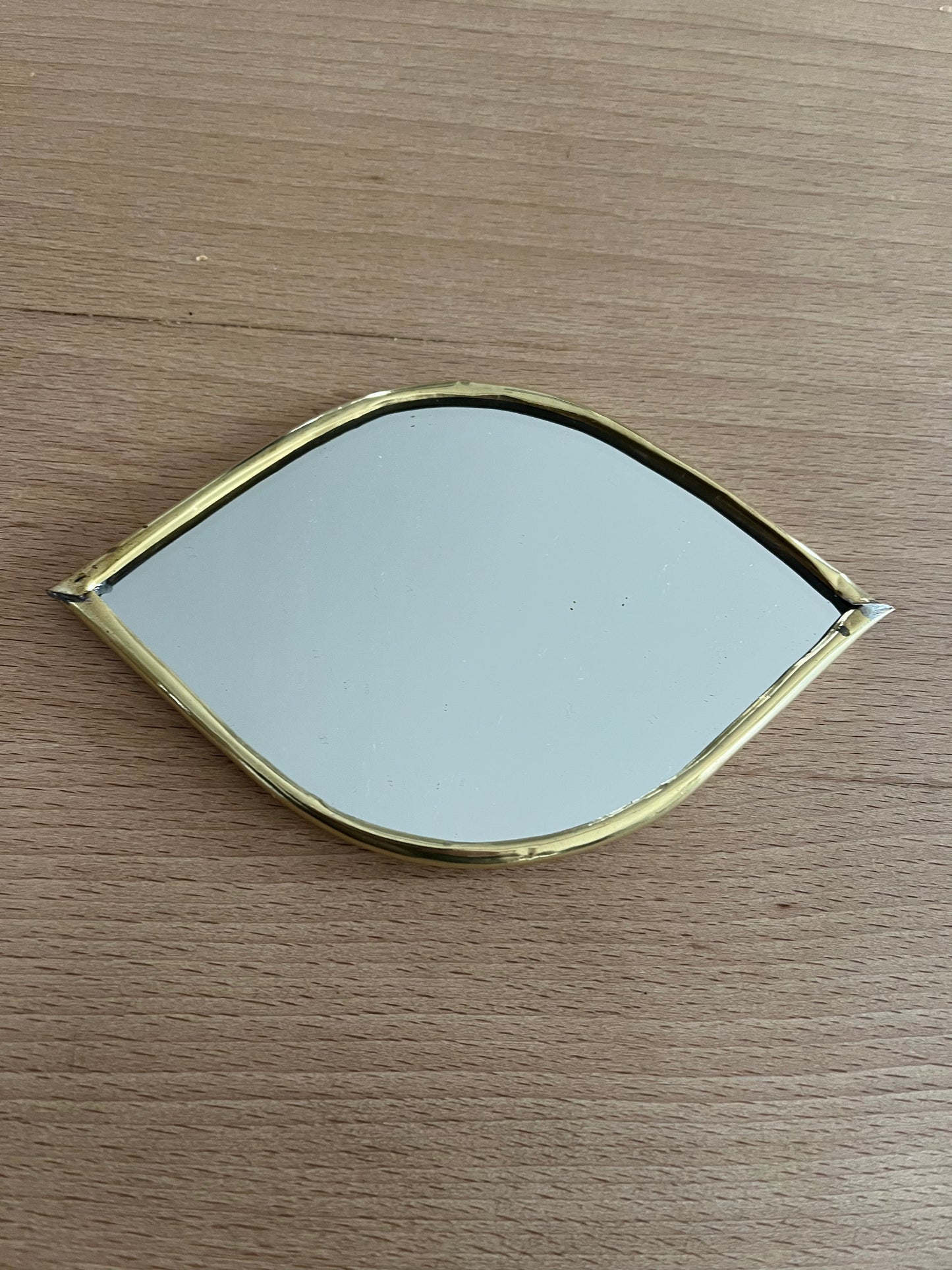 Mini miroir en laiton