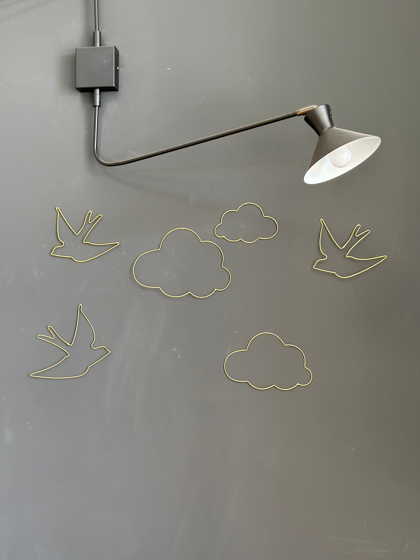 Nuage en laiton