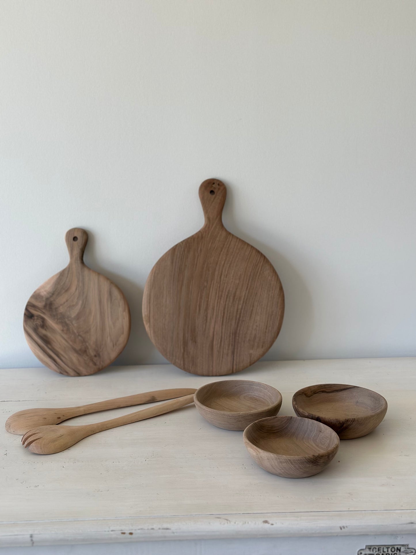 Couverts à salade en bois