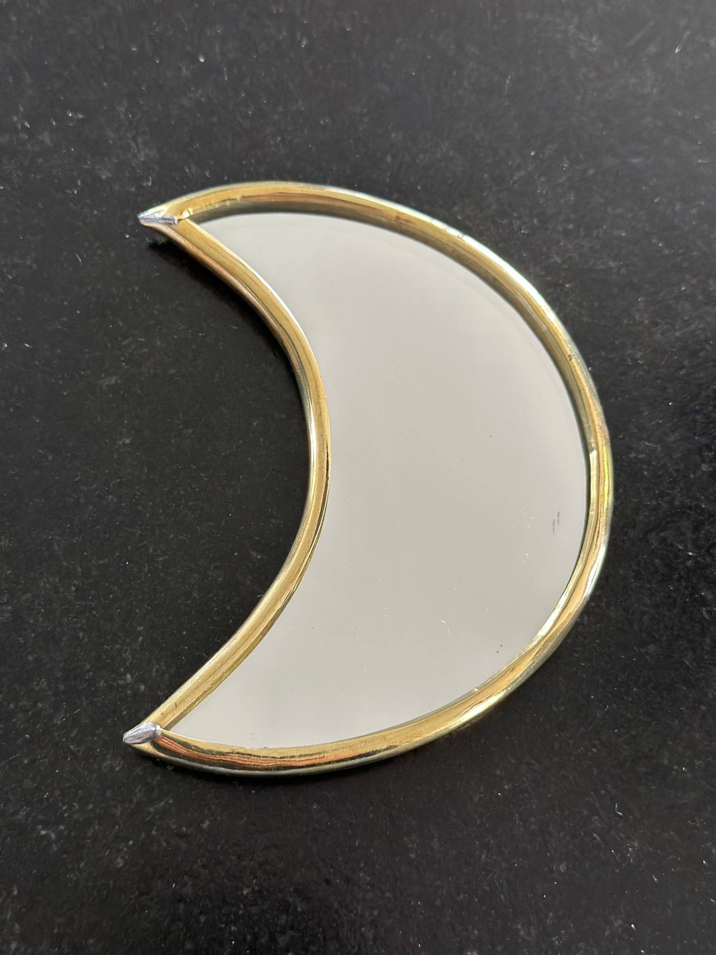 Mini miroir en laiton