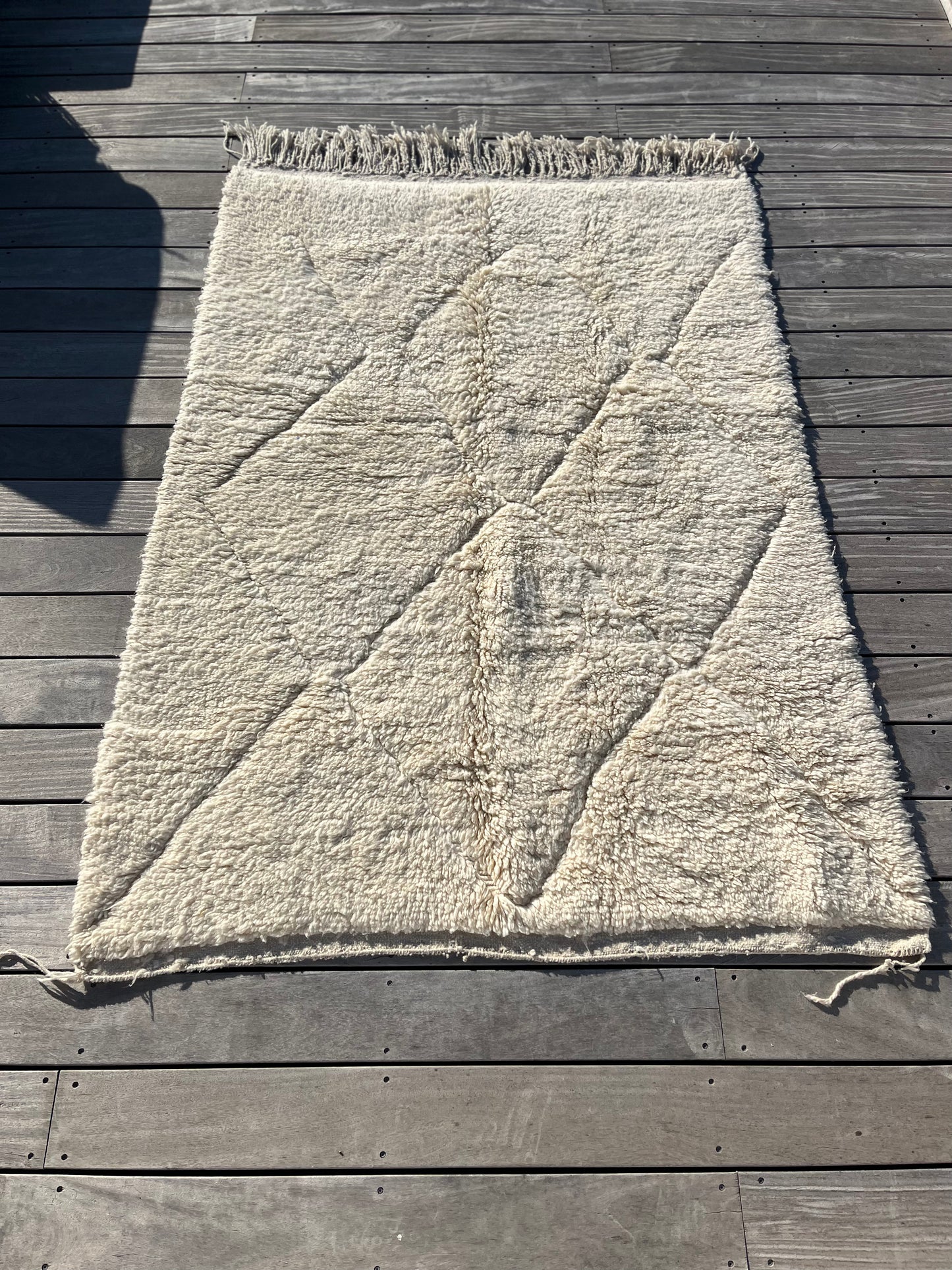 Tapis Beni Ouarain à losanges