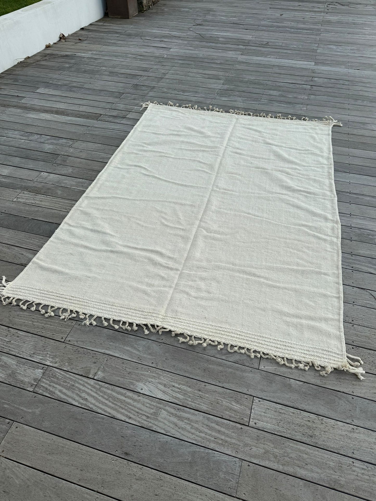 Tapis Kilim Boujaad crème