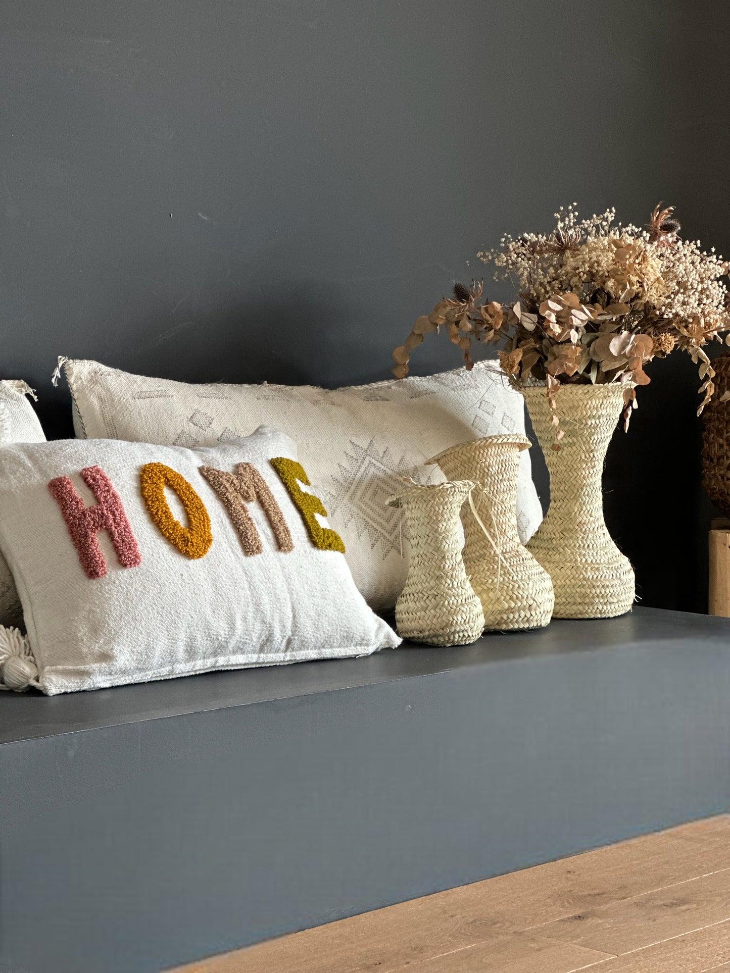 Vase en osier