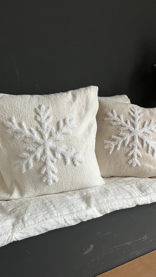 Coussin flocon